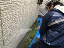 横浜市保土ヶ谷区N様邸外壁高圧洗浄