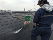 横浜市保土ヶ谷区N様邸屋根高圧洗浄
