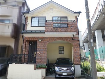 横浜市港南区Y様邸住宅塗り替え後5年点検画像