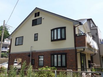 横浜市港南区Y様邸外壁塗装後アフター点検画像