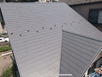 横浜市港南区Y様邸屋根塗り替え後5年目アフター点検画像