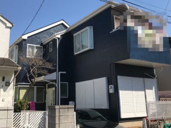 横浜市戸塚区P様邸ダイヤモンドコート外壁塗装後1年点検