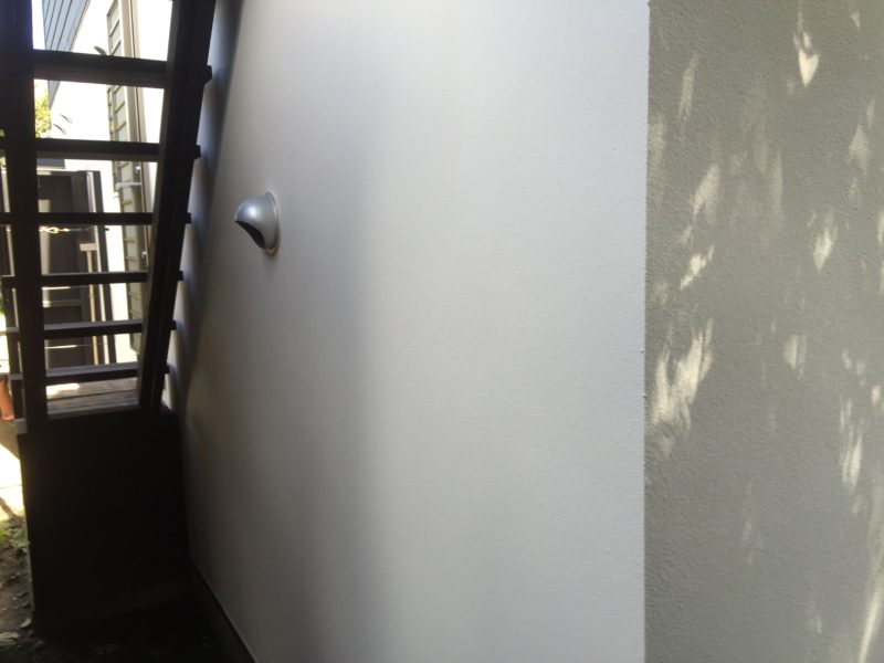 茅ヶ崎市O様邸インディフレッシュセラ外壁塗装施工後画像