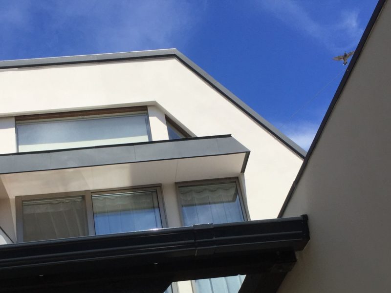 茅ヶ崎市O様邸インディフレッシュセラ外壁塗装施工後画像