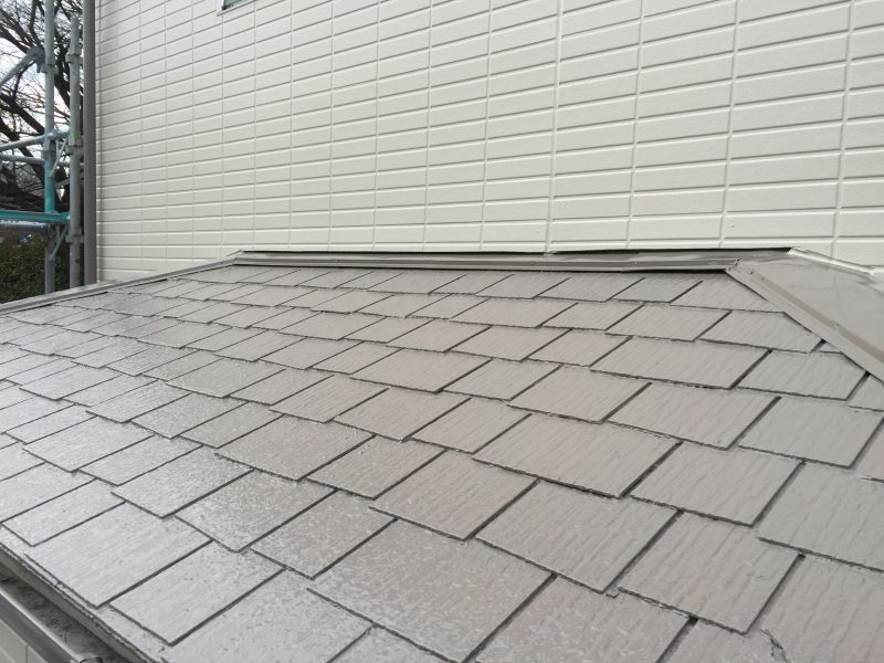 横浜市保土ヶ谷区F様邸ダイヤモンドコート外壁塗装施工後画像