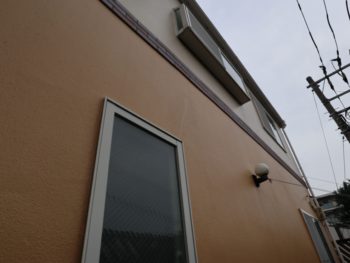 横浜市中区M様邸ダイヤモンドコート外壁塗装後3年点検画像