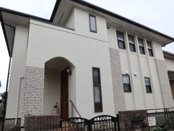 横浜市戸塚区I様邸ダイヤモンドコート外壁塗装施工後3年点検画像