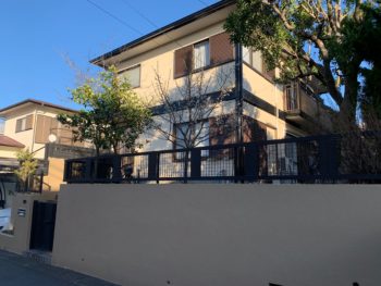 横浜市港南区I様邸ダイヤモンドコート外壁塗装施工後3年点検