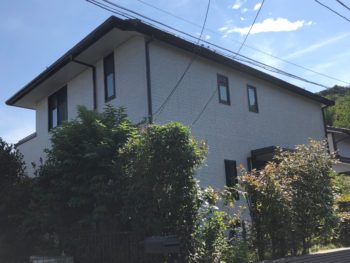 横浜市金沢区T様邸ダイヤモンドコート外壁塗装後3年点検画像