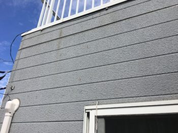 横浜市栄区O様邸インディフレッシュセラ外壁塗装前画像