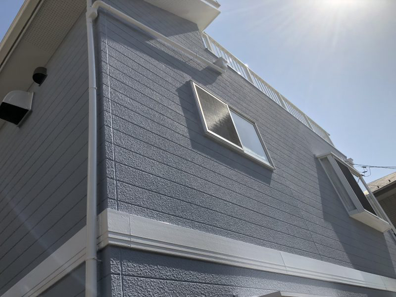 横浜市栄区O様邸インディフレッシュセラ外壁塗装後