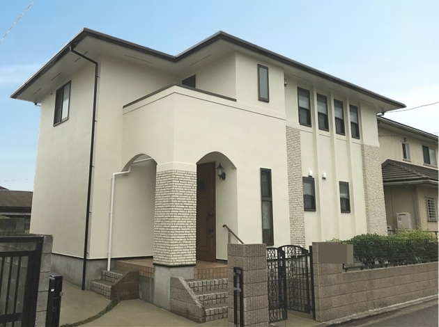 横浜市戸塚区I様邸ダイヤモンドコート外壁塗装施工後画像