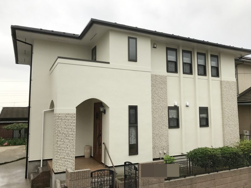 横浜市戸塚区I様邸ダイヤモンドコート外壁塗装施工後画像