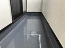 横浜市戸塚区I様邸ベランダ防水施工後画像