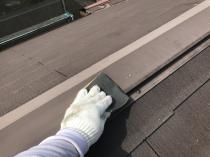 横浜市戸塚区I様邸屋根塗装施工前画像