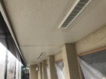 横浜市戸塚区I様邸軒天塗り替え前