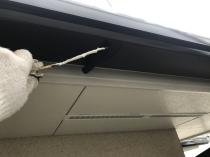 横浜市戸塚区I様邸雨樋塗装施工中画像