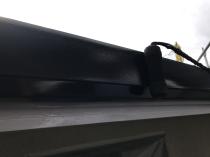 横浜市戸塚区I様邸雨樋塗装施工中画像