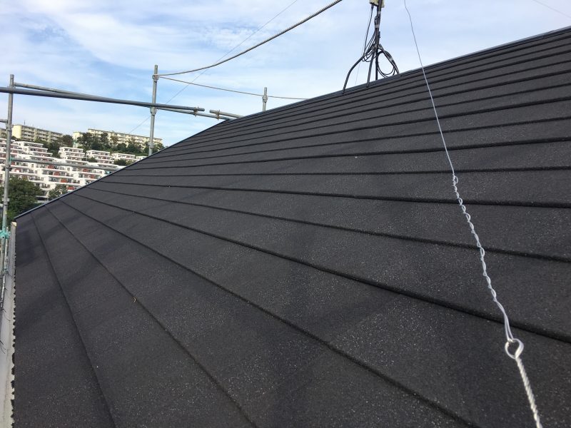 横浜市栄区K様邸屋根カバー工法施工後