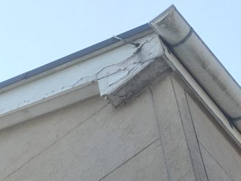 横浜市栄区K様邸ダイヤモンドコート外壁塗装施工前画像