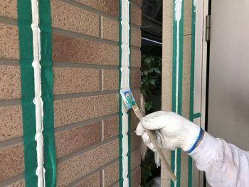 横浜市栄区K様邸シーリング打ち替え施工事例画像