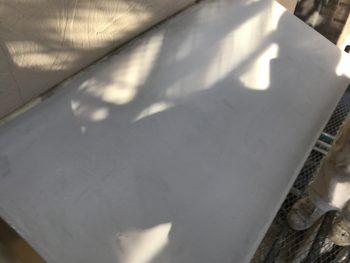 横浜市戸塚区M様邸霧除け庇塗り替え施工前