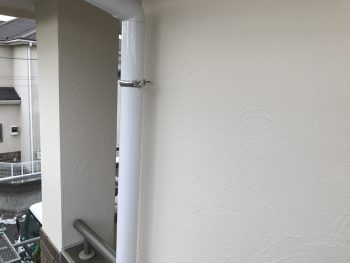 横浜市戸塚区M様邸雨樋塗り替え完了