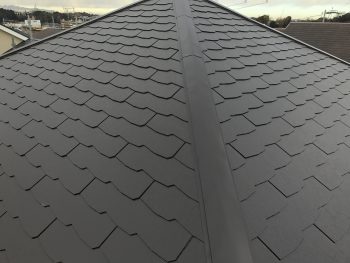 横浜市戸塚区M様邸屋根塗り替え完了