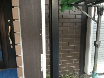 横浜市戸塚区K様邸雨樋塗り替え施工事例画像