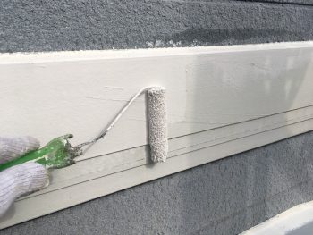 横浜市栄区O様邸付帯部塗り替え施工事例画像