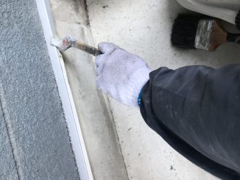 横浜市栄区O様邸付帯部塗り替え施工事例画像