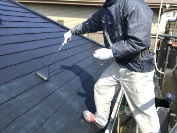 横浜市栄区O様邸屋根塗装施工事例画像