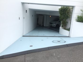 横浜市旭区A様邸駐車場床塗装施工事例画像