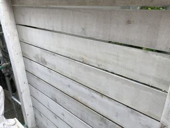 横浜市旭区A様邸ウッドフェンス塗り替え工事施工事例画像