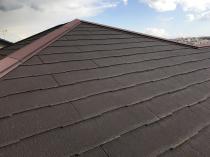 横浜市戸塚区I様邸屋根塗装施工前画像