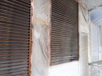 横浜市戸塚区H様邸雨戸上塗り１回目