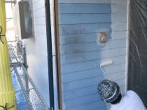 横浜市戸塚区H様邸外壁塗装下塗り