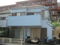 横浜市戸塚区H様邸外壁塗装施工前