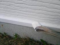 横浜市戸塚区I様邸水切り上塗り2回目