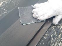 横浜市戸塚区I様邸棟板金ケレン　