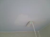 横浜市戸塚区I様邸軒天塗装上塗り2回目