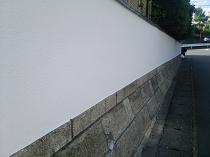 横浜市栄区S様邸塀施工後　