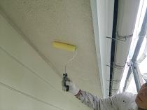 横浜市栄区S様邸軒天下塗り