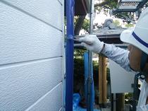 横浜市栄区S様邸竪樋上塗り2回目