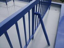 横浜市栄区S様邸ベランダ手摺塗装後