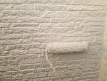 横浜市保土ヶ谷区N様邸外壁塗装上塗り2回目