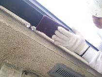 横浜市保土ヶ谷区N様邸軒樋塗装前ケレン　