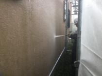 横浜市栄区S様邸ダイヤモンドコート外壁塗装前高圧洗浄作業