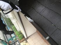 横浜市保土ヶ谷区M様邸住宅塗装前高圧洗浄作業