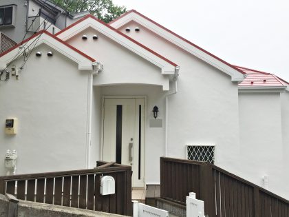 横浜市中区Ｉ様邸 パーフェクトセラミックトップ外壁塗装